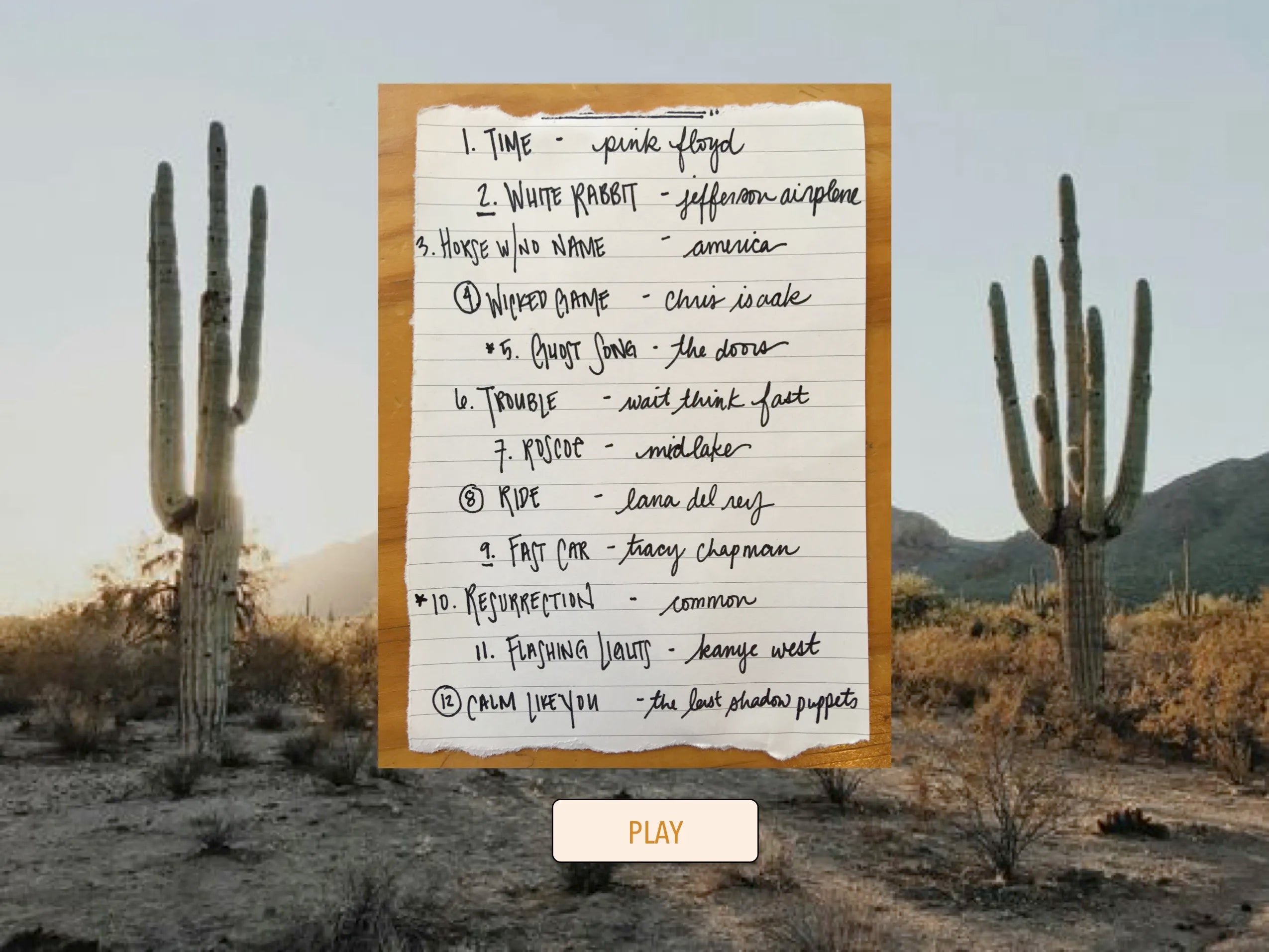 DESERT BOUND